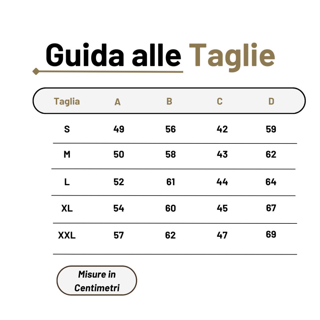 guida alle taglie